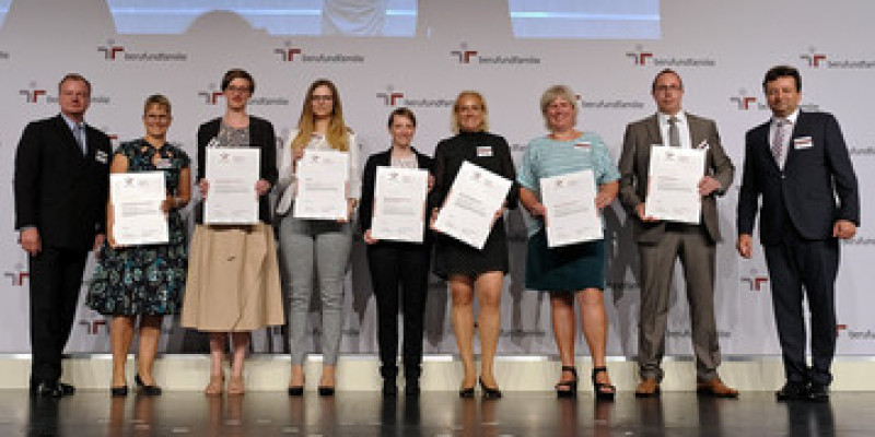 berufundfamilie: Universitätsmedizin Göttingen erneut mit Zertifikat ausgezeichnet